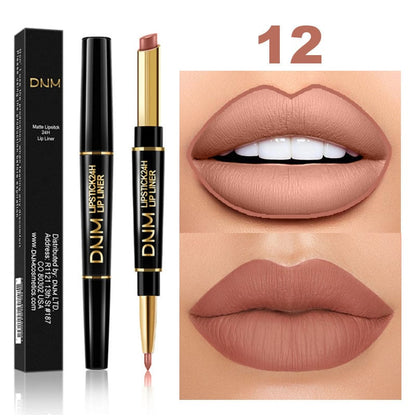 2-in-1 Lipstick & Liner ~ All-day color and definition in one simple step