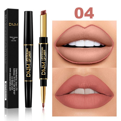 2-in-1 Lipstick & Liner ~ All-day color and definition in one simple step