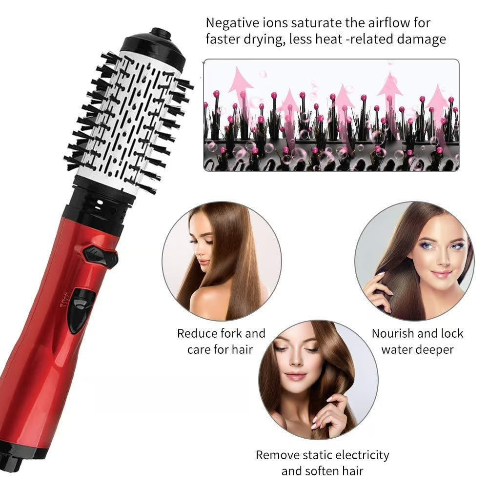 2-in-1 Hot Air Styler ~ Effortless curls and volume for salon-like hair at home.