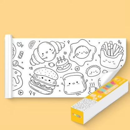 Children’s Drawing Roll ~ Unroll creativity and color without limits