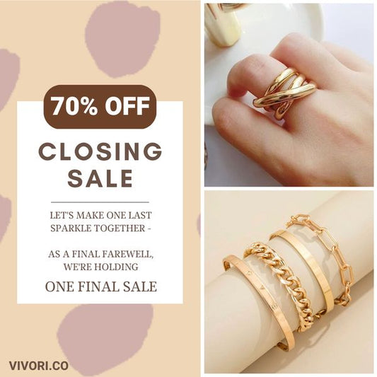 Jewelry Closing Sale