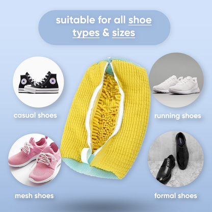 Laundry shoe bag ~ Effortlessly clean shoes without damage in minutes