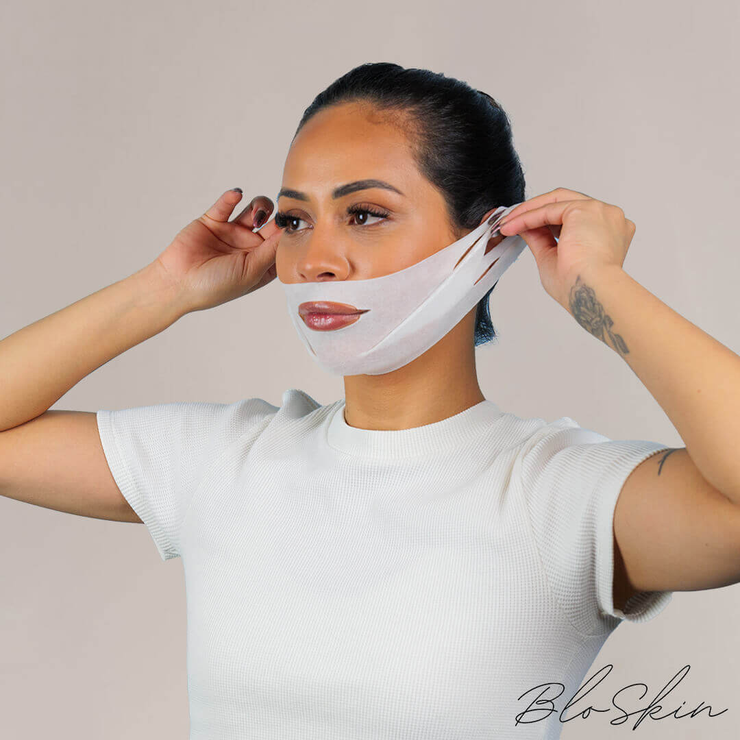 Double Chin Mask ~ Achieve a slimmer jawline and reduced chin sag in weeks