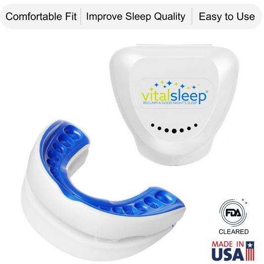 Anti-snoring mouthpiece  - Treat snoring and get restful sleep overnight