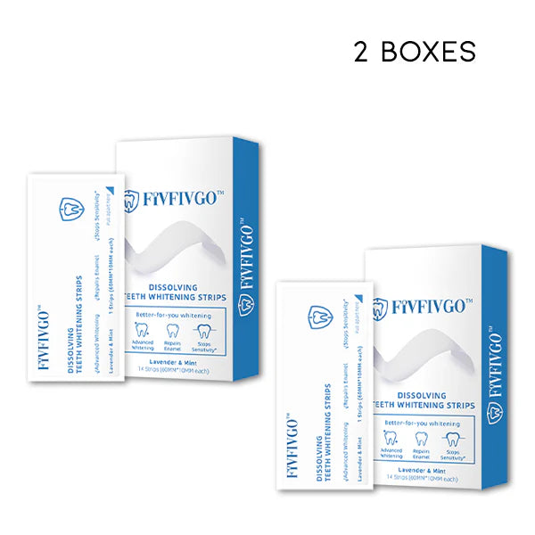 Dissolving Teeth whitening strips ~ Achieve a brighter smile in minutes, mess-free!